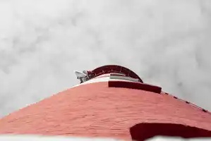 Leuchtturm mit Sendemasten